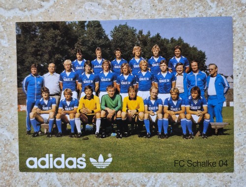 Mannschaftskarte schalke - schalke, 04