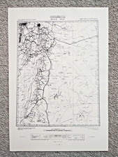 Vintage Government Map of