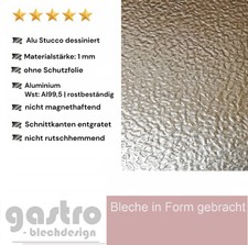 Stucco Blech | Aluminium