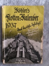 Köhlers Flottenkalender 1937