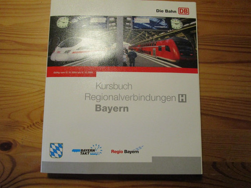 Kursbuch regionalverbindungen - kursbuch,