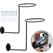 2x Helmhalter Wandhalterung