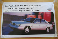 Rarität !! Audi A6 2.5 TDI Plakat/Poster 120 x 80 cm