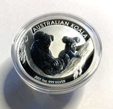 1oz Koala 2011 Silber Australien Silbermünze 999/1000