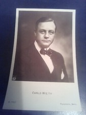 Carlo Wieth Autogrammkarte -unsigniert-