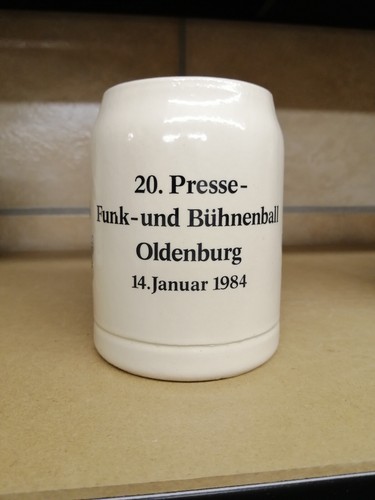 Jever bierkrug seidel - jever, keramik