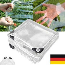 Transparente Abdeckplane PVC