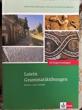 Lehrerunterlagen LAtein Arbeitsmaterialien Grammatikübungen