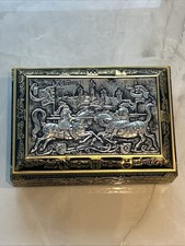 Rarität Blechdose Otto Schmidt Nürnberg Lebkuchen Kiste Groß 42x30x17 Cm Vintage