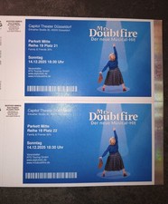 Mrs. Doubtfire Musical Karten