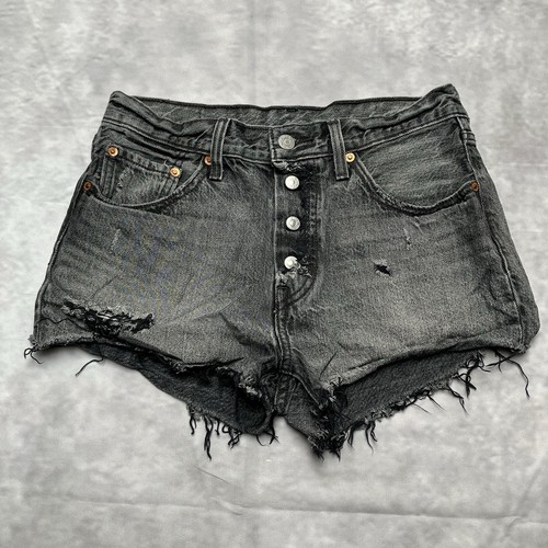 Levi 501 hotpant - hotpant, destroyed