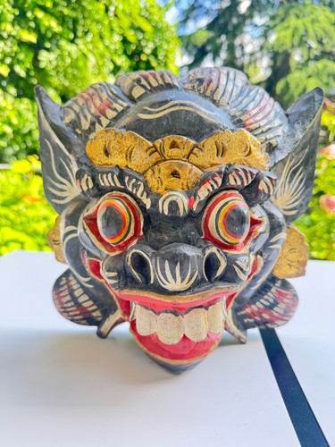 Große maske bali barong - maske,