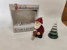 Holzfigur Sammelfigur Ullrich Kunsthandwerk Weihnachtsmann Steckenpferd OVP