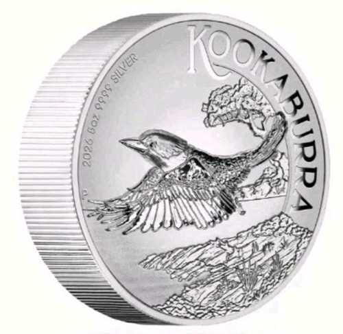 Kookaburra 5oz 2026 incused - 2026,