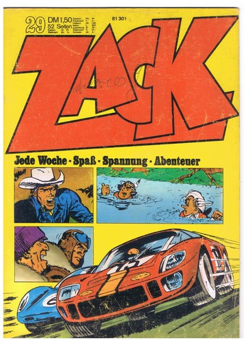 Zack 1972 gut mit - zack, /