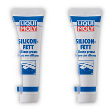 2x 100g LIQUI MOLY 3312 Silicon-Fett transparent Silikonfett Schmierung
