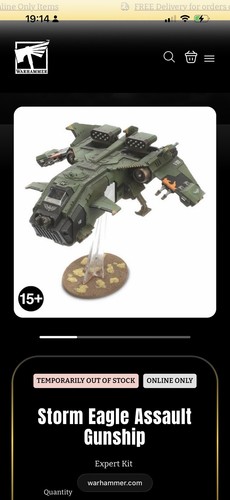 Storm eagle assault gunship - eagle,