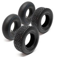2xReifenmantel 2xSchlauch 16x6.50-8 4pr Ventil gerade Rasentraktor Aufsitzmäher
