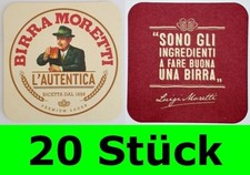 20 Stück Bierdeckel Birra