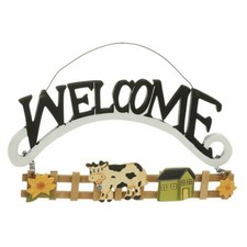 XXL 30cm WELCOME SCHILD