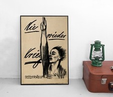 Poster Käthe Kollwitz -Nie