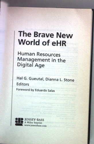 The brave new world ehr - brave,