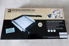 Rex Papierschneider 2in1 Papierschneidemaschine Papierschneidegerät - unbenutzt