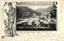 Passepartout Ak Bad Grund im
