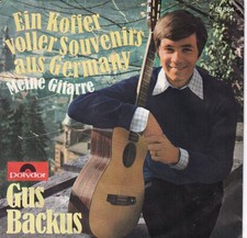 7'' Single - Gus Backus - Ein Koffer voller Souvenirs aus Germany