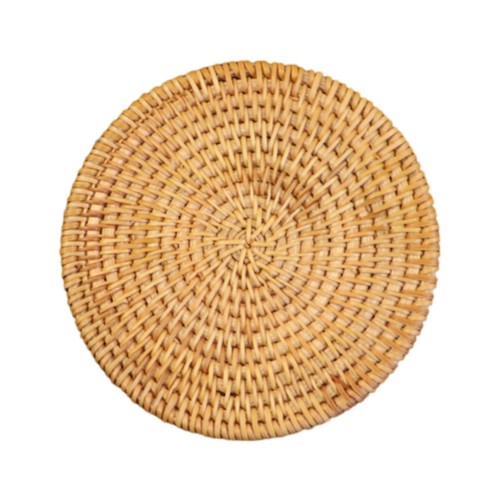 Rattan-Untersetzer