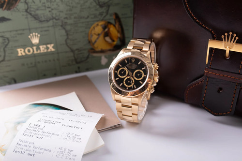 Rolex daytona 16528 gelbgold - rolex,