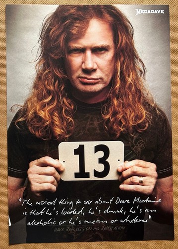 Dave mustaine megadeth - /,
