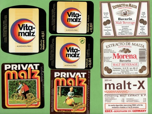 Bieretiketten 1970 90er - 8, 1970-90er