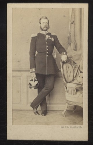 Cdv portrait kaiser friedrich - cdv,