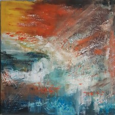 Acrylbilder handgemalt