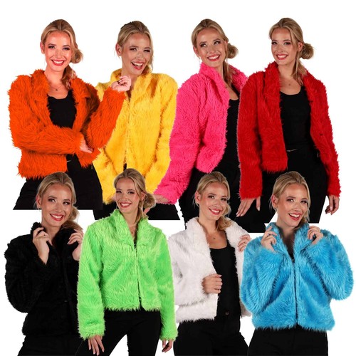 Plüschjacke fell jacke - plüschjacke, damen