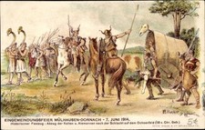 Künstler Ak Becker, Dornach