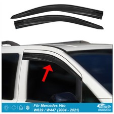 Windabweiser Regenabweiser 2-tlg für Mercedes Vito/Viano W639 W447 (2004-2022)