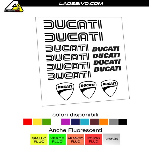 Ducati motorrad aufkleber set - motorrad,
