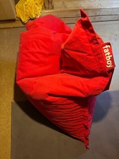 Original Fatboy Sitzsack ROT 180x140 Indoor gebraucht
