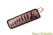 Schlüsselanhänger "Evolution" - Vespa V50 PK PX Piaggio Lambretta Scooter Roller