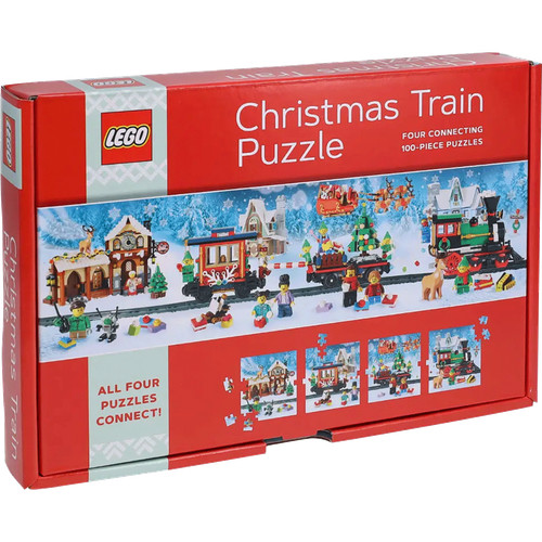Lego christmas train puzzle - christmas,