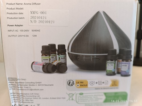 Vaaghanm aroma diffuser 500ml - aroma,