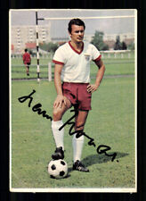 Hans Nowak Bergmann Postkarte  Bayern München 1966-67 Original Sign. + A 230715