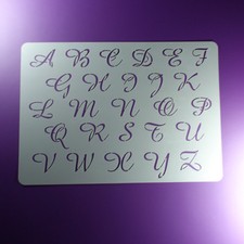 A4 Schablone Alphabet