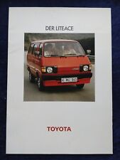 TOYOTA LiteAce Kastenwagen Combi Prospekt 5.1983