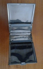 Alte Zigarettendose Vintage Antik Metallbox 10,5x8 cm Cigarette Tin