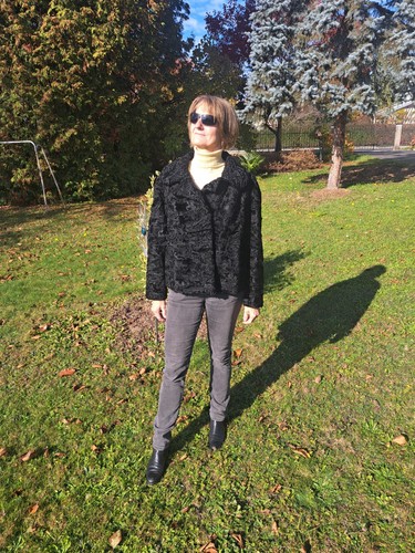 Persianer jacke vintage - jacke, 80