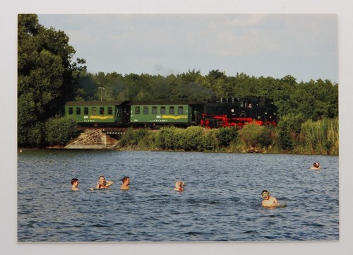 Postkarte schmalspur - -,