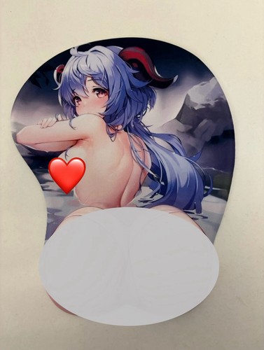 Anime mauspad gaming - 3d,